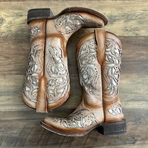 Girls Corral Western Boots